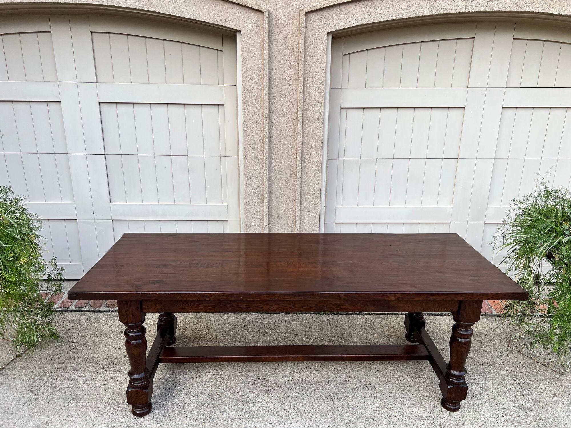The Farm Antiques Farm Bakers Table Conférence Bureau Library Desk c1920 en vente 6