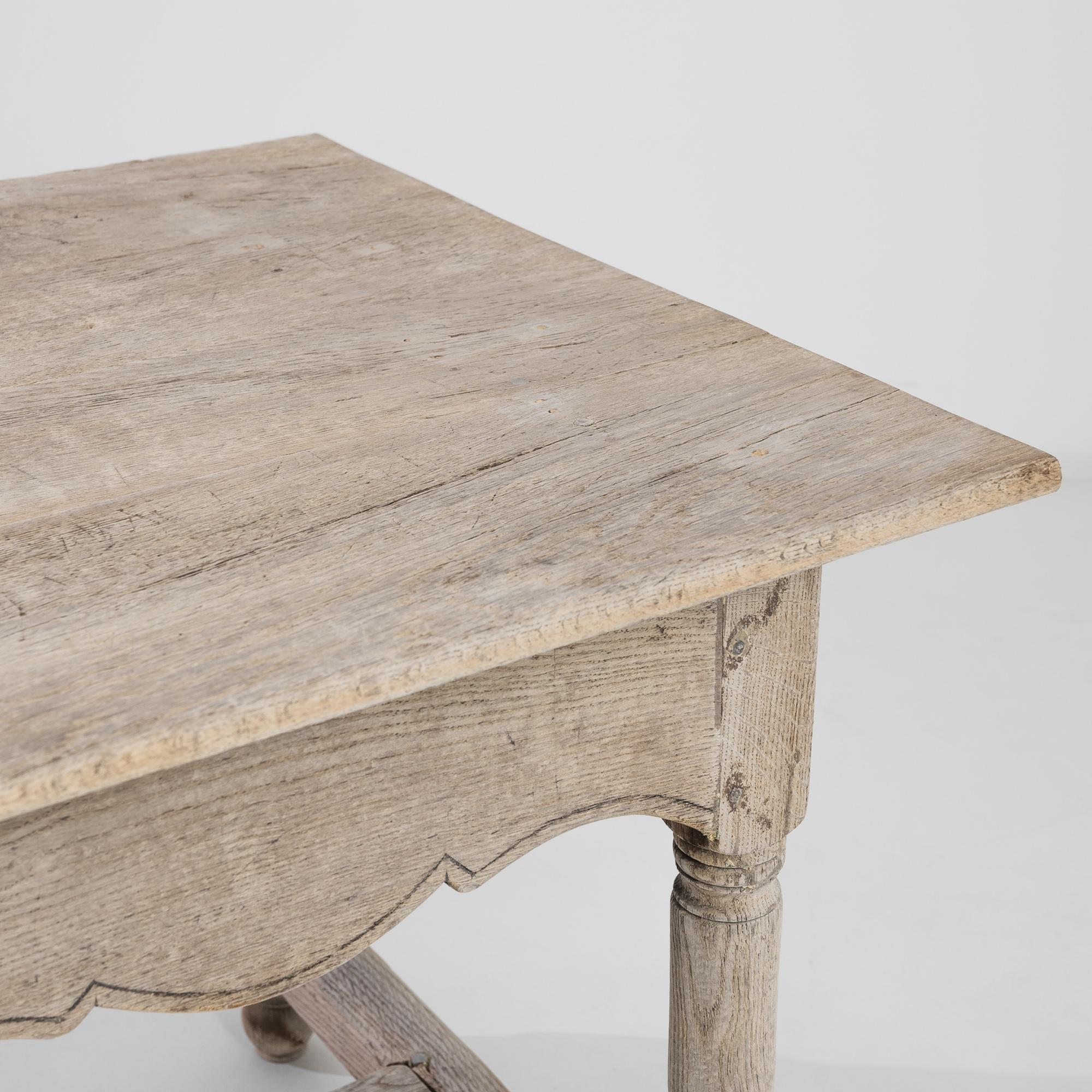 Antique French Oak Dining Table at 1stDibs