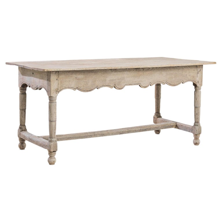 Antique French Oak Dining Table For Sale at 1stDibs