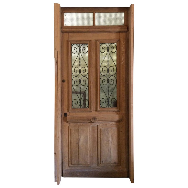 Antique French Oak Door Circa 1870 For Sale At 1stdibs