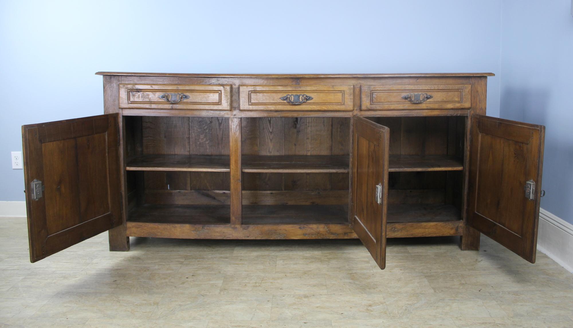 Early 20th Century Antique French Oak Enfilade
