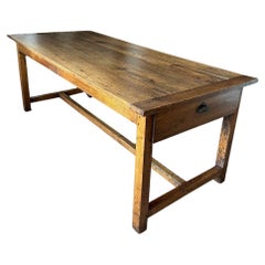Antique French oak farmhouse table