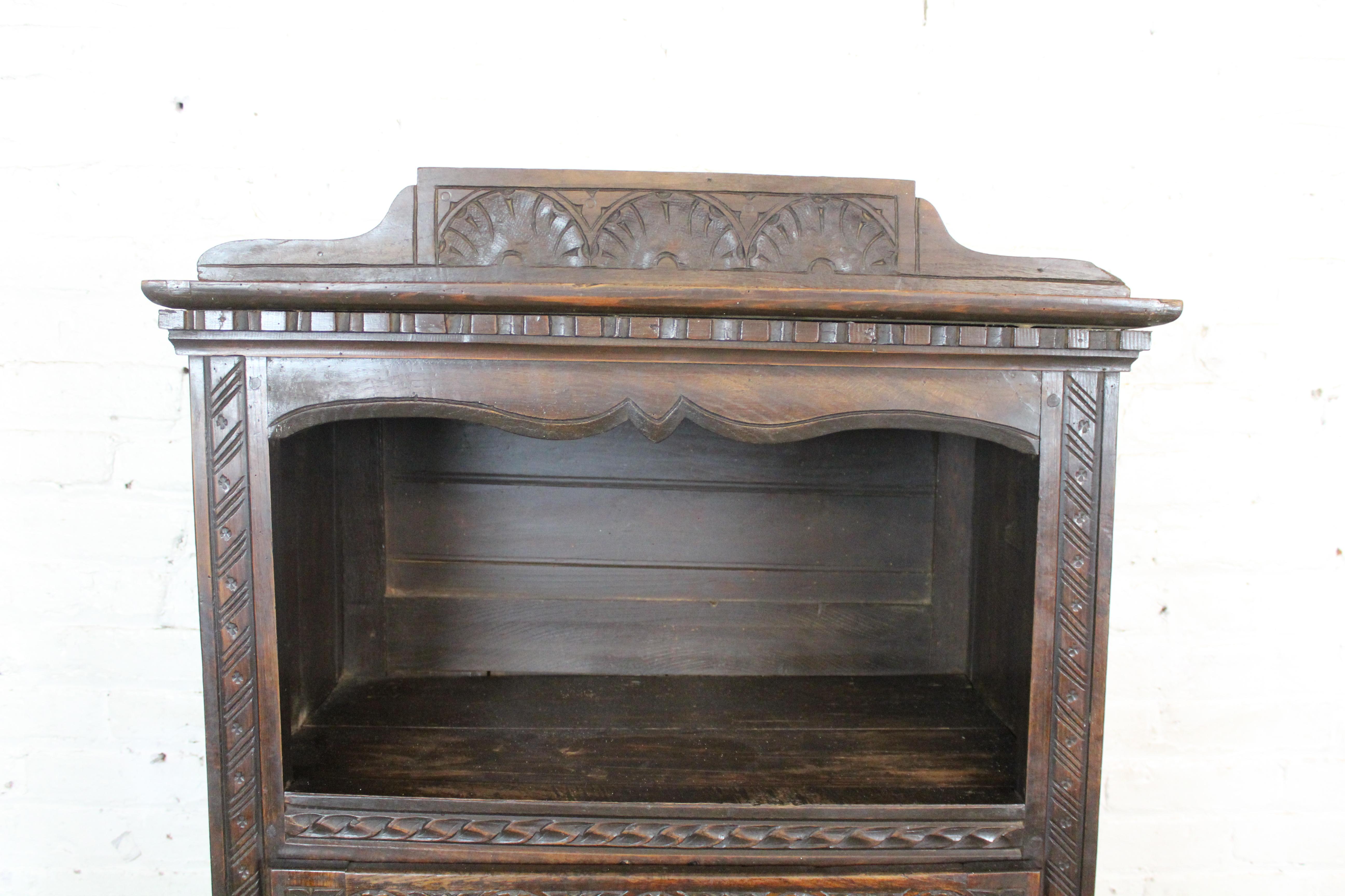 Armario Bretón Primitivo Antique French Oak Metal