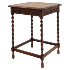 Antique French Oak Side Table, circa 1900