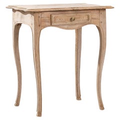 Antique French Oak Side Table