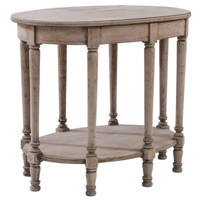 Antique French Oak Side Table Table For Sale at 1stDibs