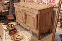 Antique French Oak Sideboard Buffet Cabinet