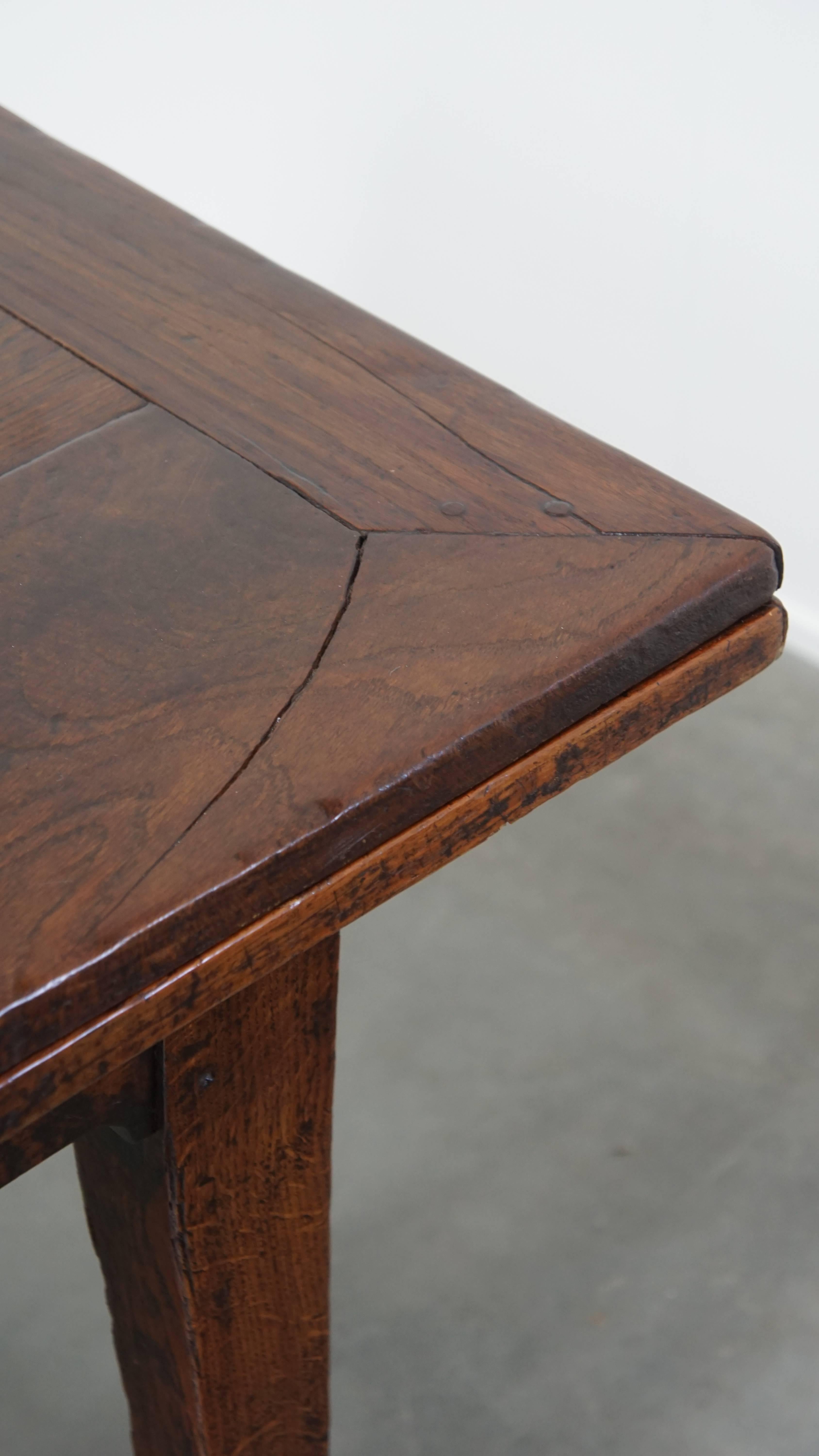 Antique French Oak XXL Dining Table from the Late 18th / Early 19th Century For Sale 9