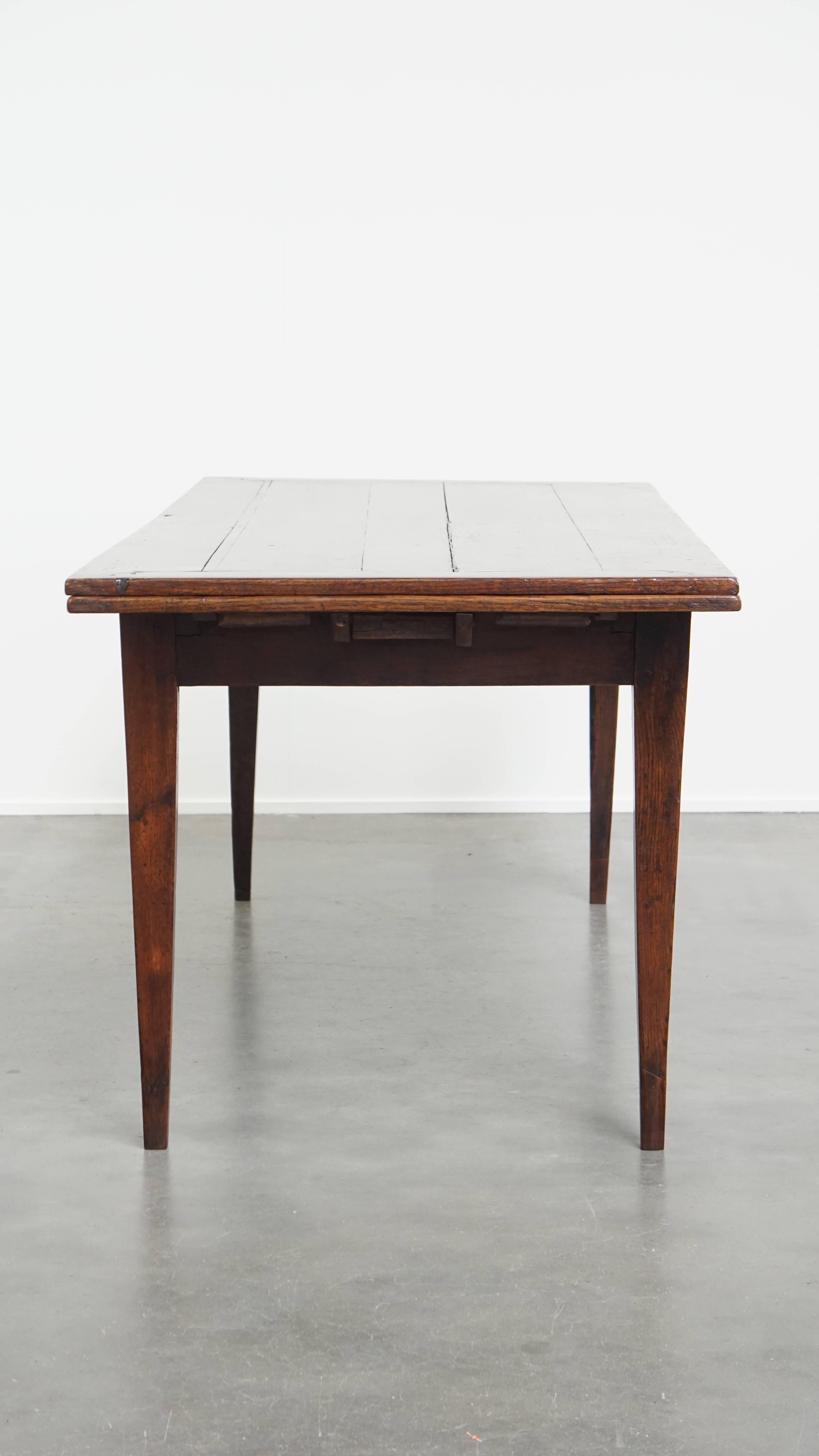 Antique French Oak XXL Dining Table from the Late 18th / Early 19th Century For Sale 2
