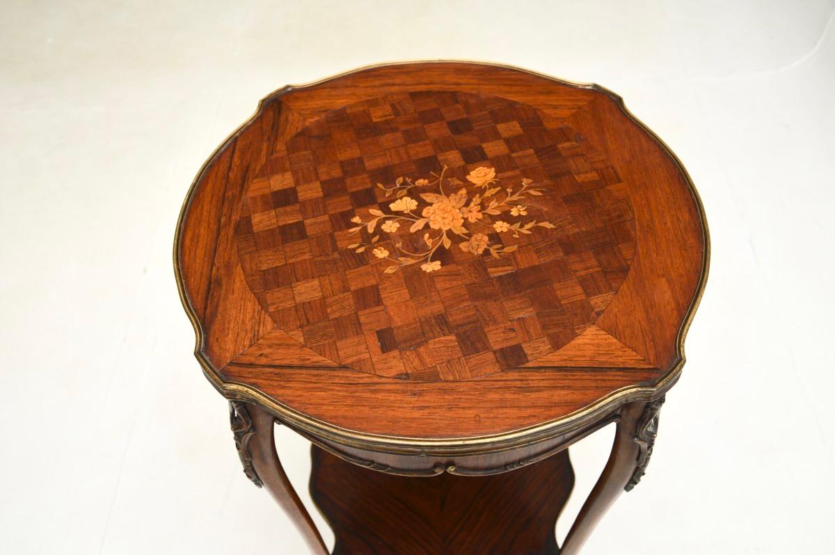 Dorato Antique French Tavolino Occasionale in vendita