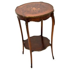 Mesa auxiliar francesa antigua