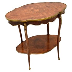 Mesa auxiliar francesa antigua