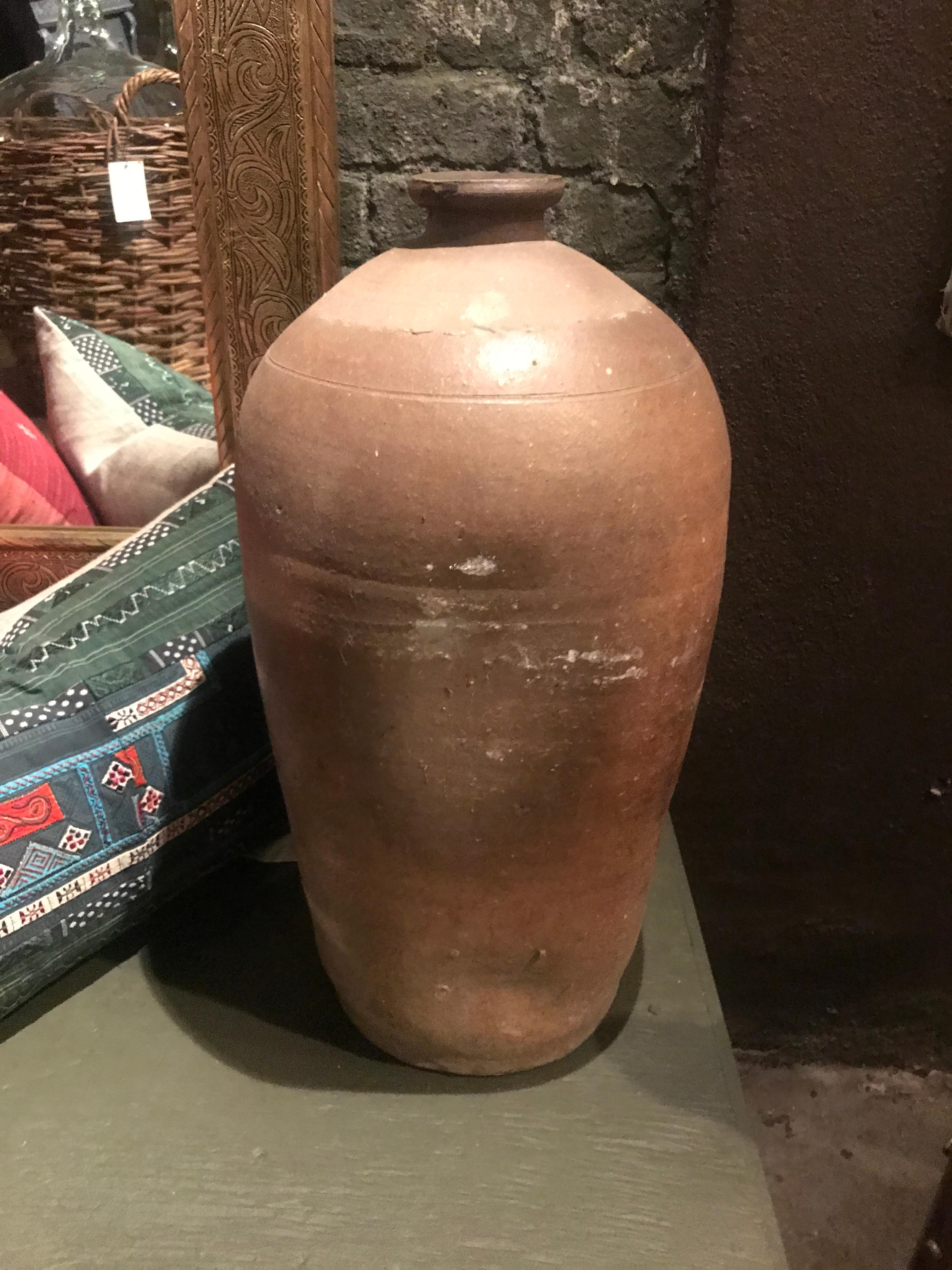 antique oil jug