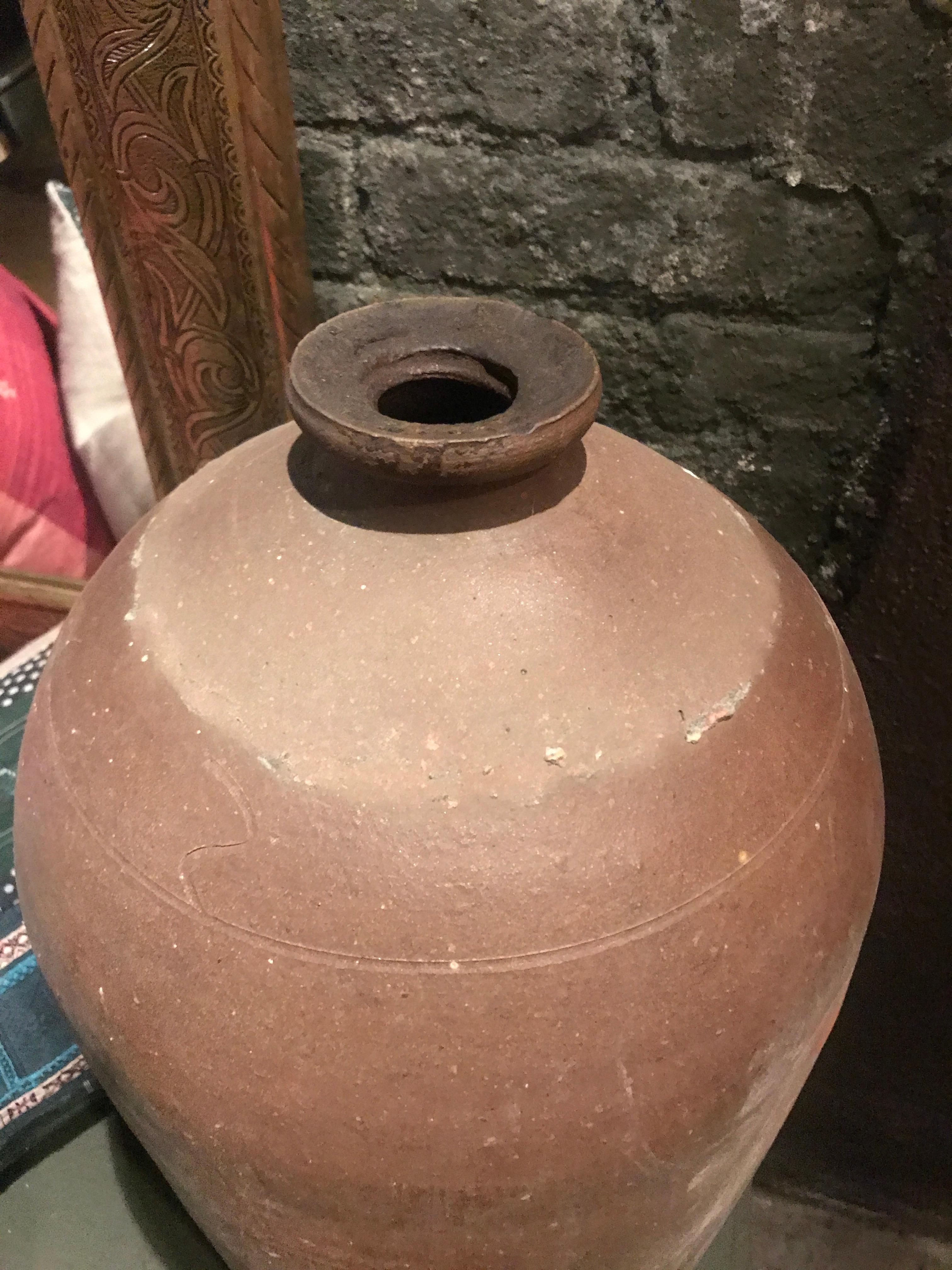 Antique French Oil Jug In Good Condition In Los Angeles, CA