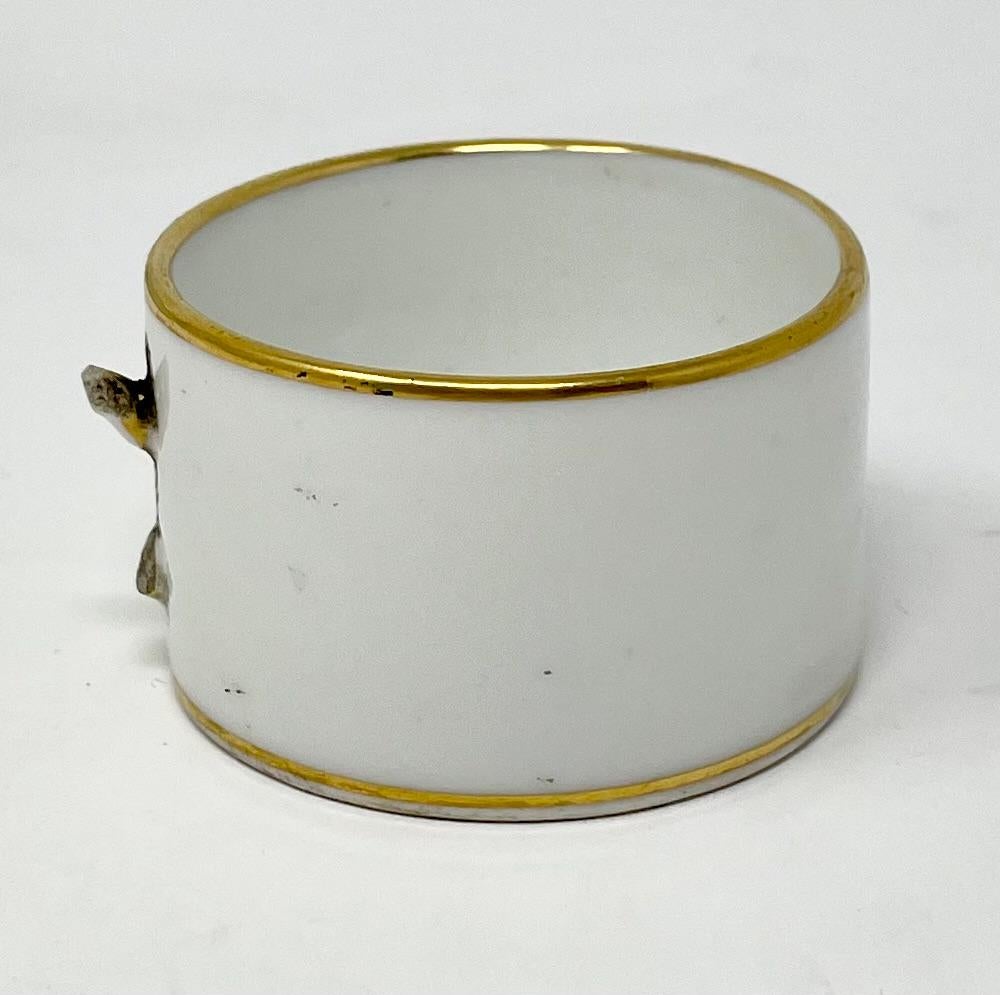 Antique French Old Paris Porcelain Veilleuse or Tea Warmer Night Light, Ca. 1900 For Sale 5