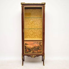 Antique French Ormolu-Mounted Display Cabinet
