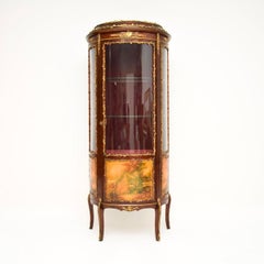 Antique French Ormolu Mounted Display Cabinet