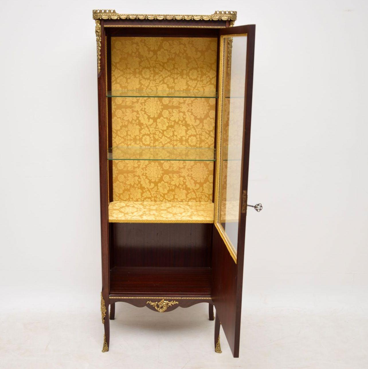 Antique French Ormolu-Mounted Display Cabinet 2