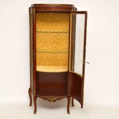 Antique French Ormolu-Mounted French Display Cabinet