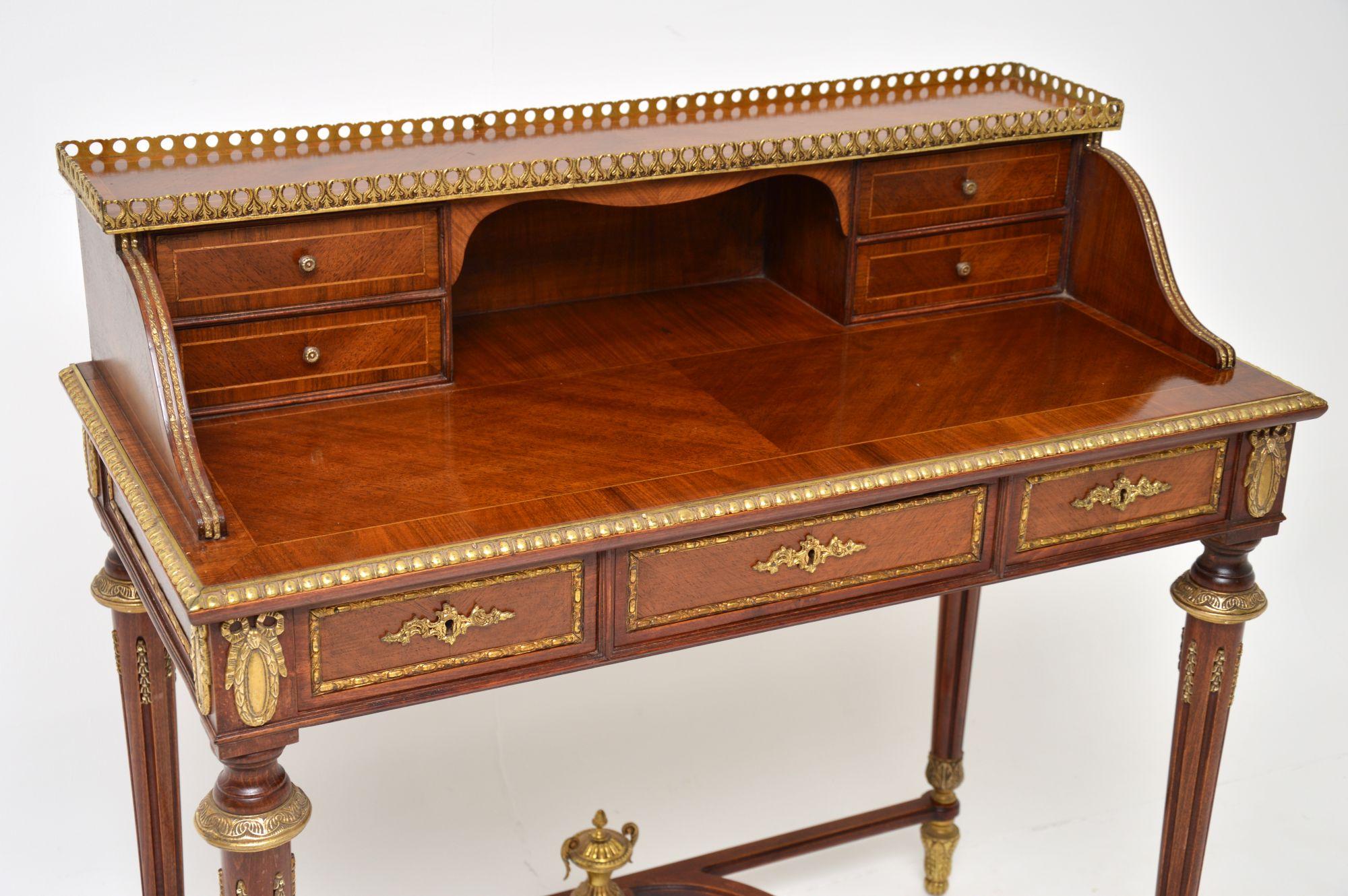 Antique French Ormolu Mounted Secretaire Desk In Good Condition In London, GB
