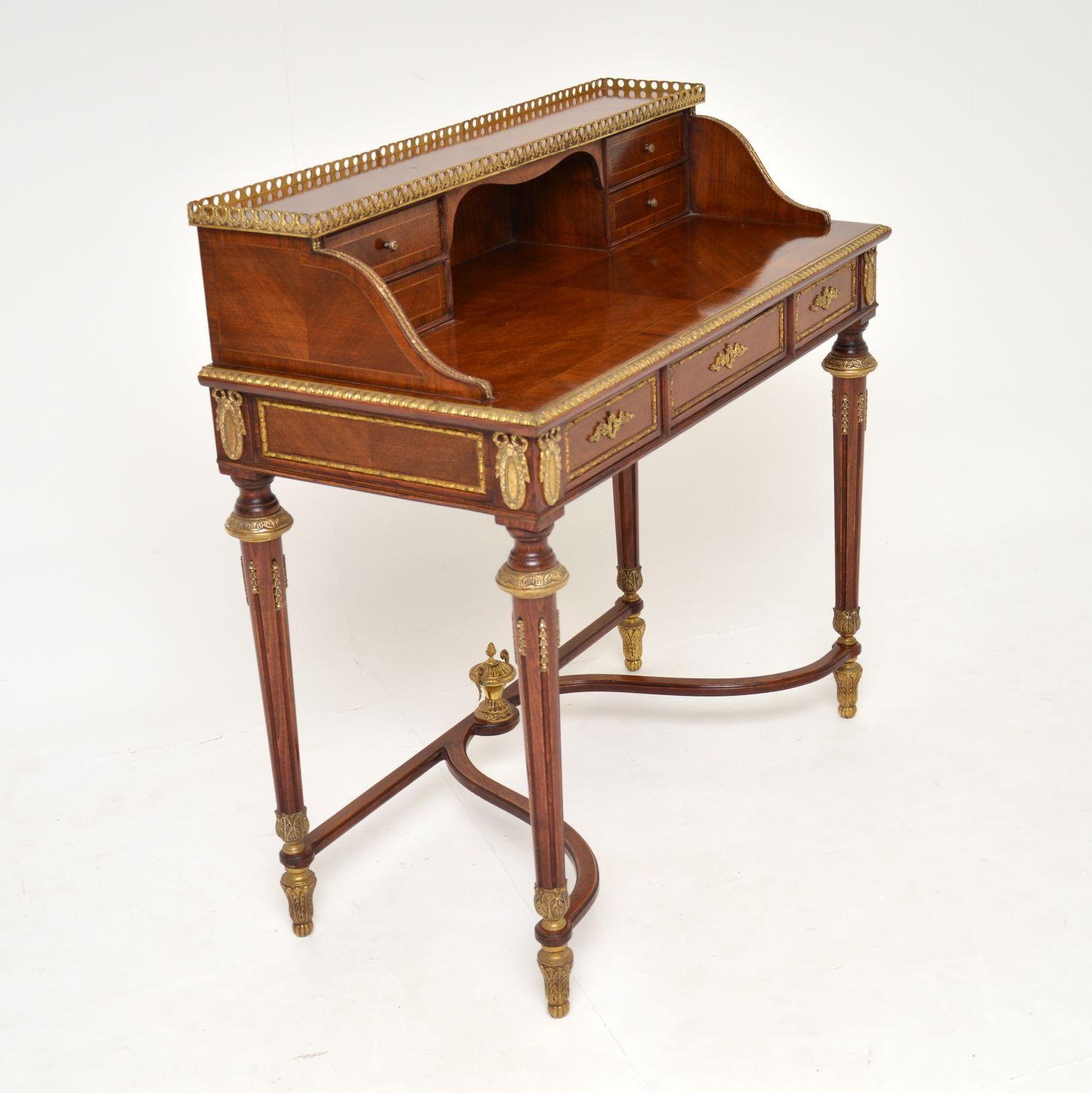 Antique French Ormolu Mounted Secretaire Desk 2