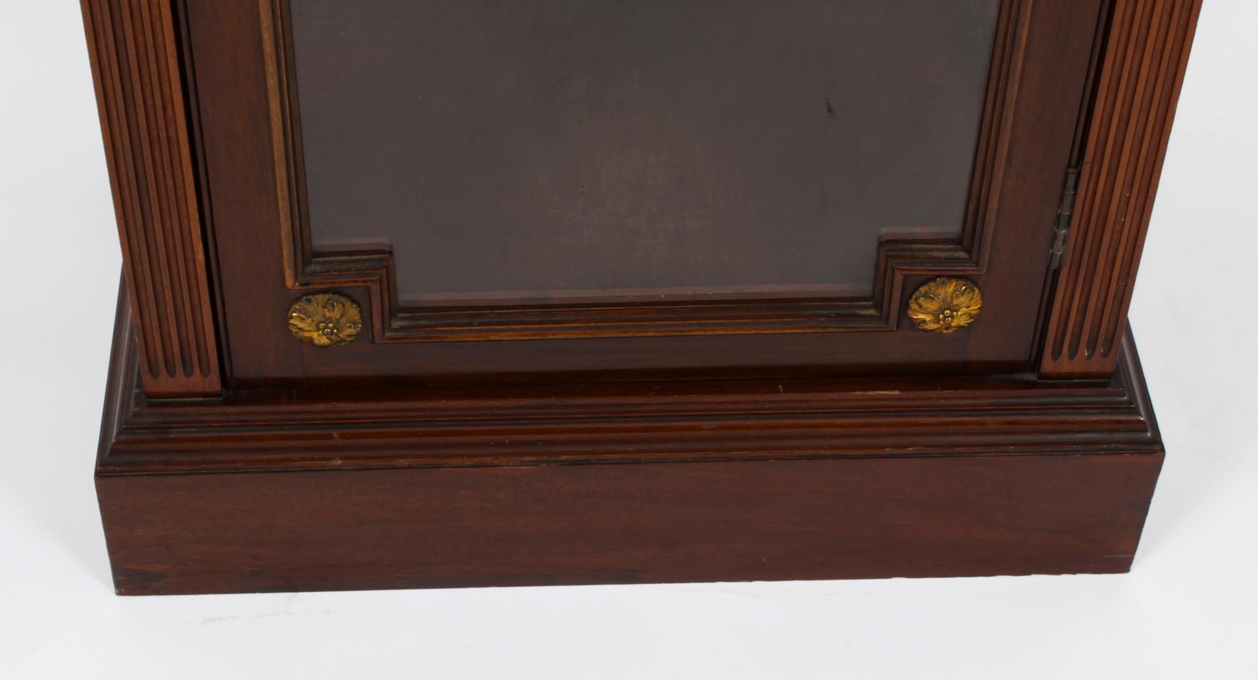 Antique French Ormolu Mounted Vitrine Display Cabinet, 19th C 1