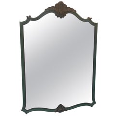Antique French Ornate Framed Mirror
