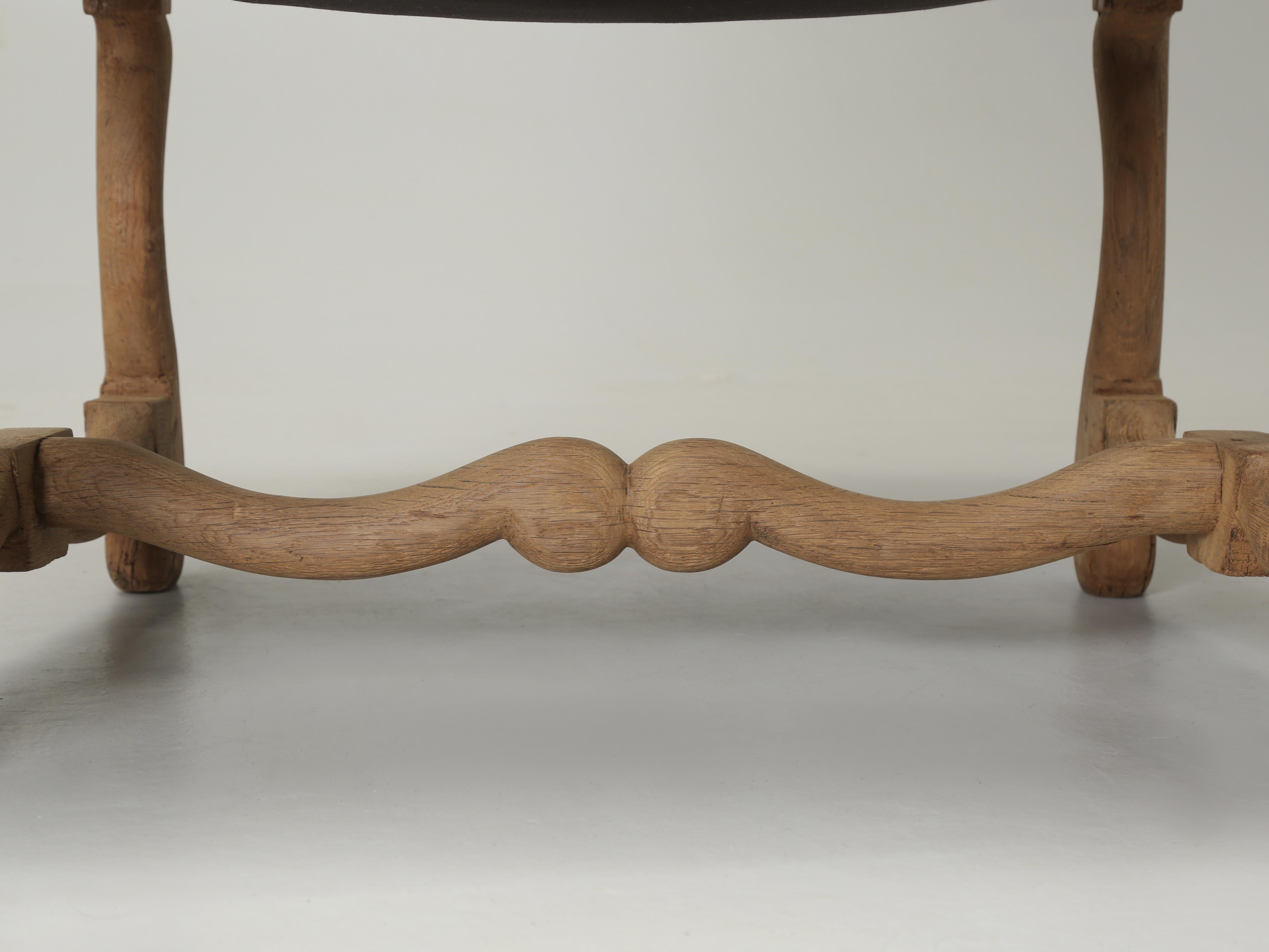 Antique French Os De Mouton Arm Chair in Shearling Properly Restored c1800’s. 5