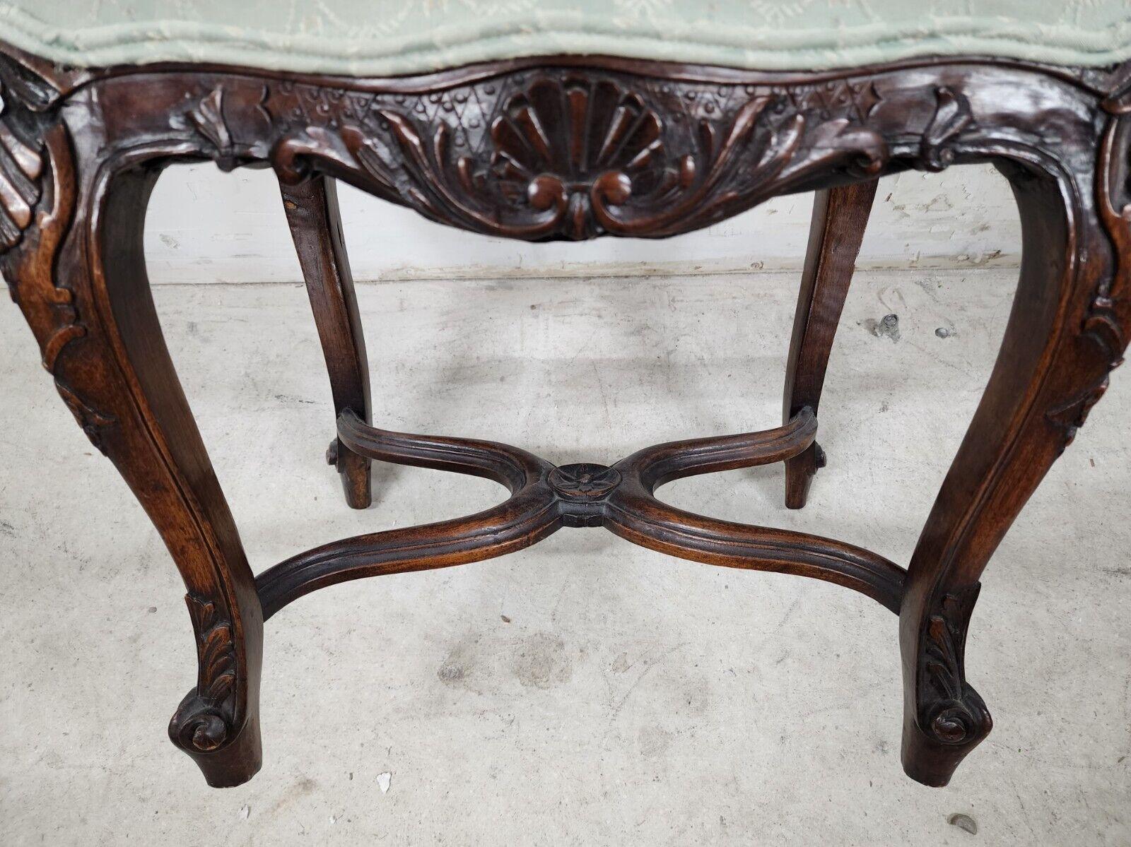 For FULL item description click on CONTINUE READING at the bottom of this page.

Offering One Of Our Recent Palm Beach Estate Fine Furniture Acquisitions Of An 
Antique 1800s French Louis XV Style Ottoman Footstool 
We had 2 of these available
