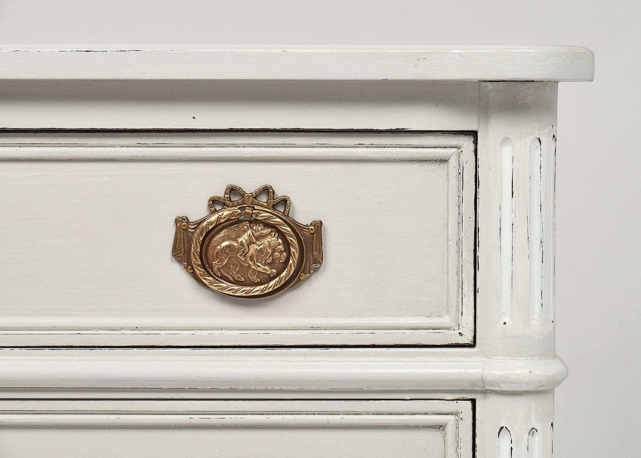 painted chest of drawers antique
