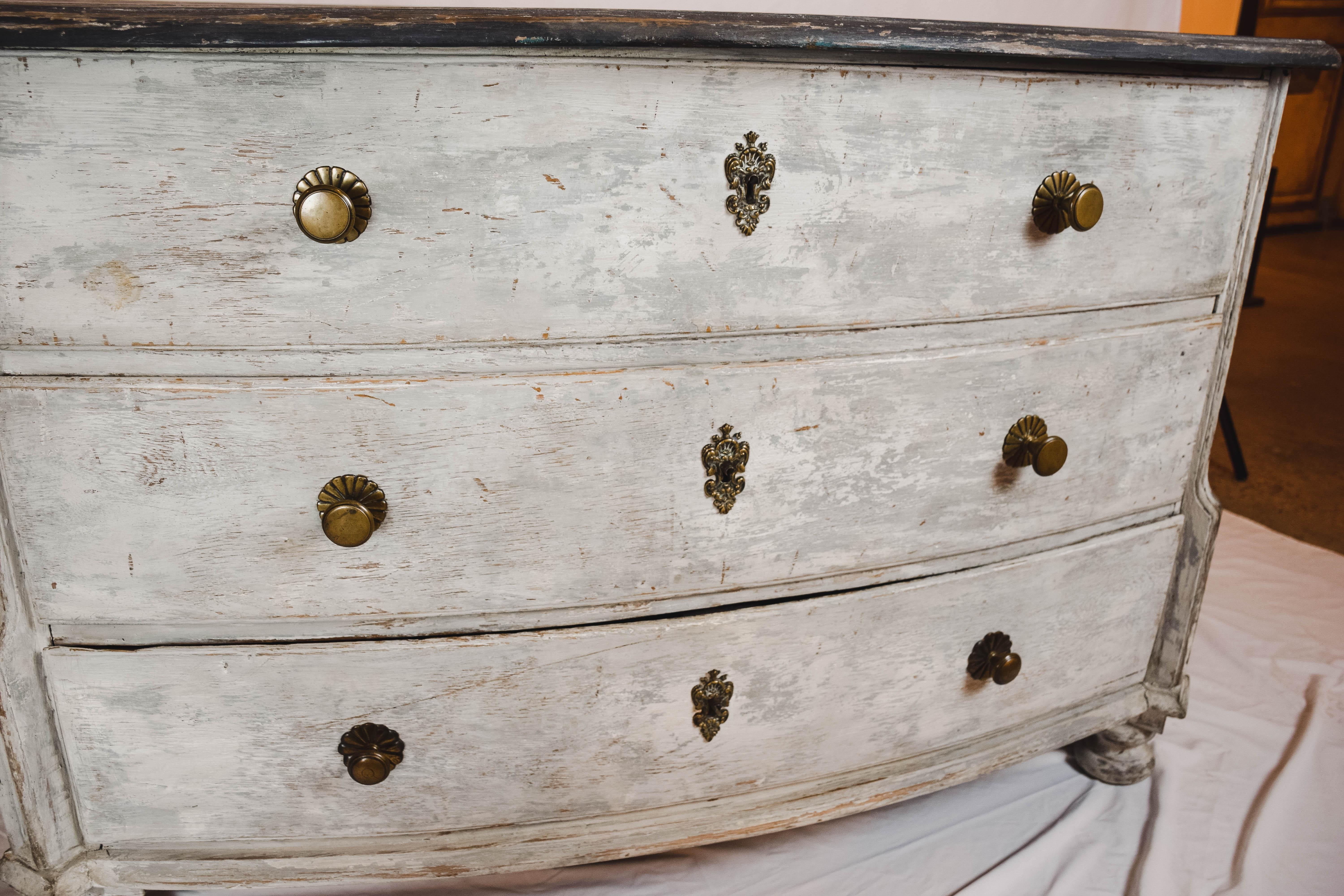 Antique French Painted Chest of Drawers 3