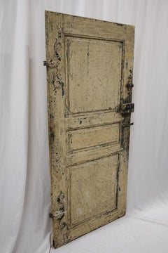 Antique French Painted Door