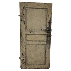 Antique French Painted Door