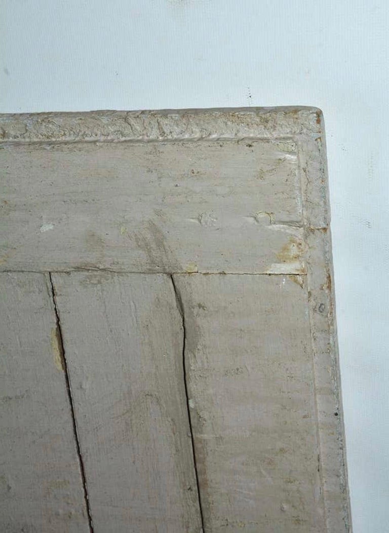 Antique French Painted Paneled Cupboard Doors For Sale at 1stDibs