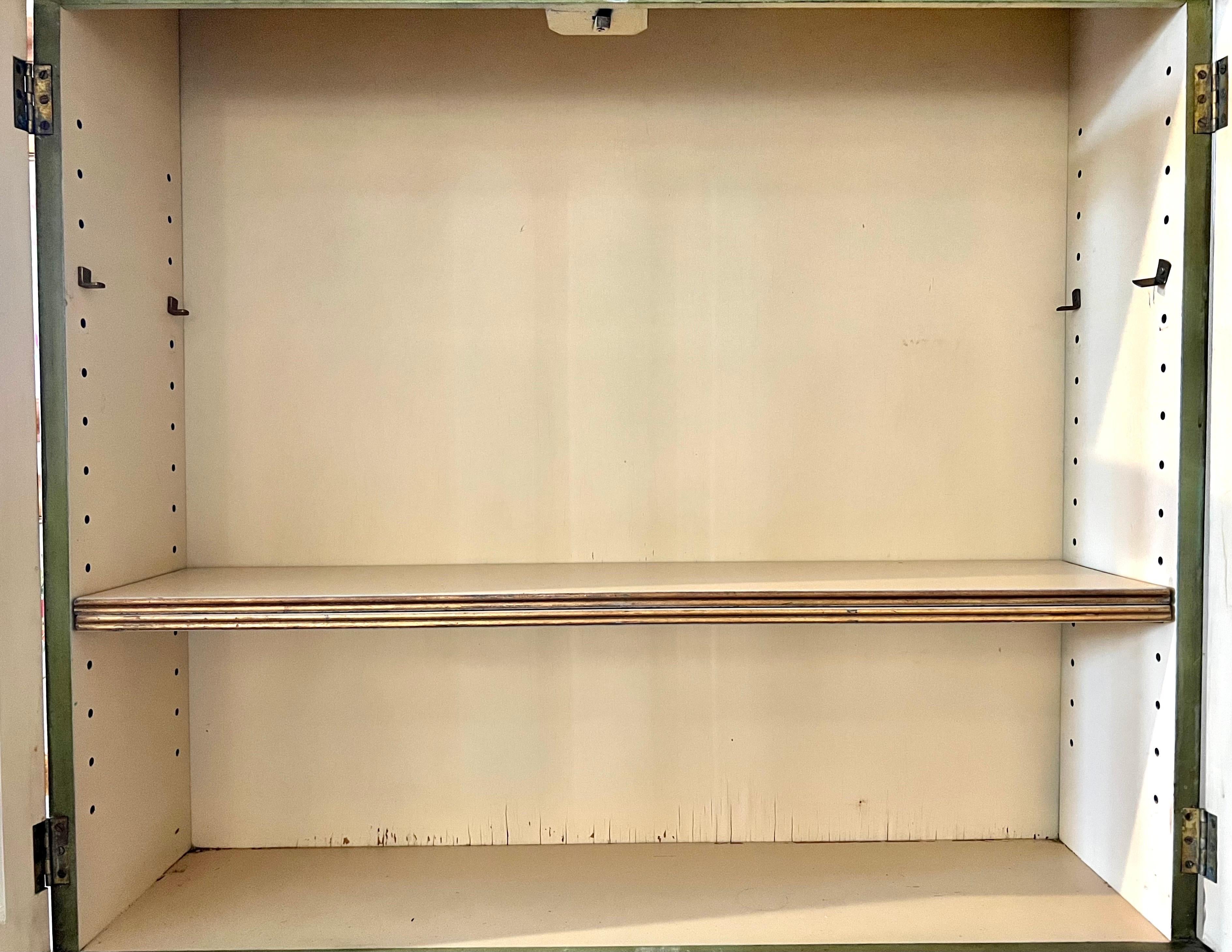 Antique French Painted Secretary Desk Display Cabinet 5