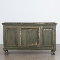 Antique French Painted Shop Counter