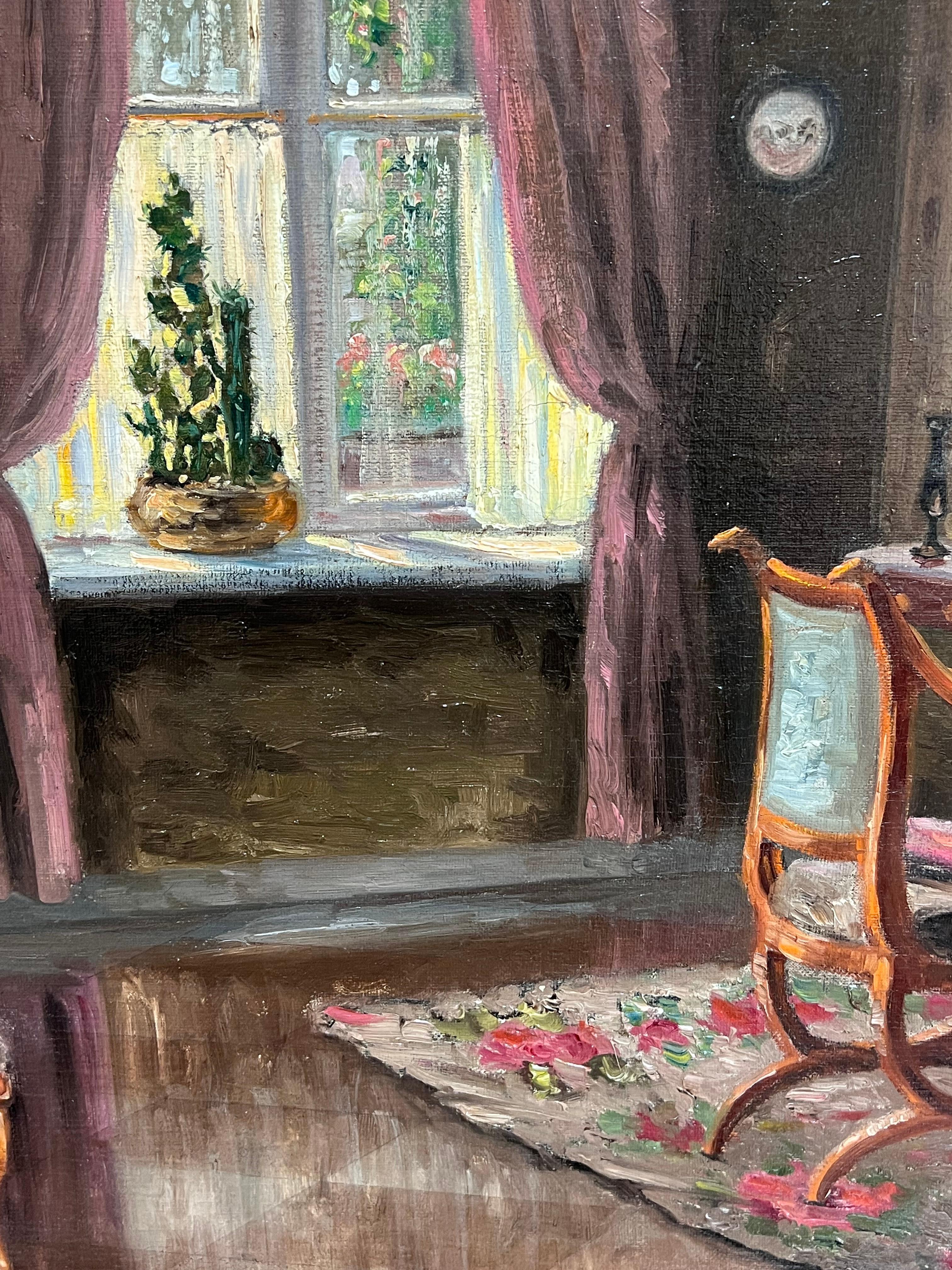 Intérieur du ROOMS
Français, vers 1900
signé R Lorenz
huile sur toile encadrée
encadré : 35 x 46 pouces
toile : 28 x 40 pouces
Provenance : collection privée, Royaume-Uni.
Condit : très bon état

Pour plus d'informations, n'hésitez pas à nous