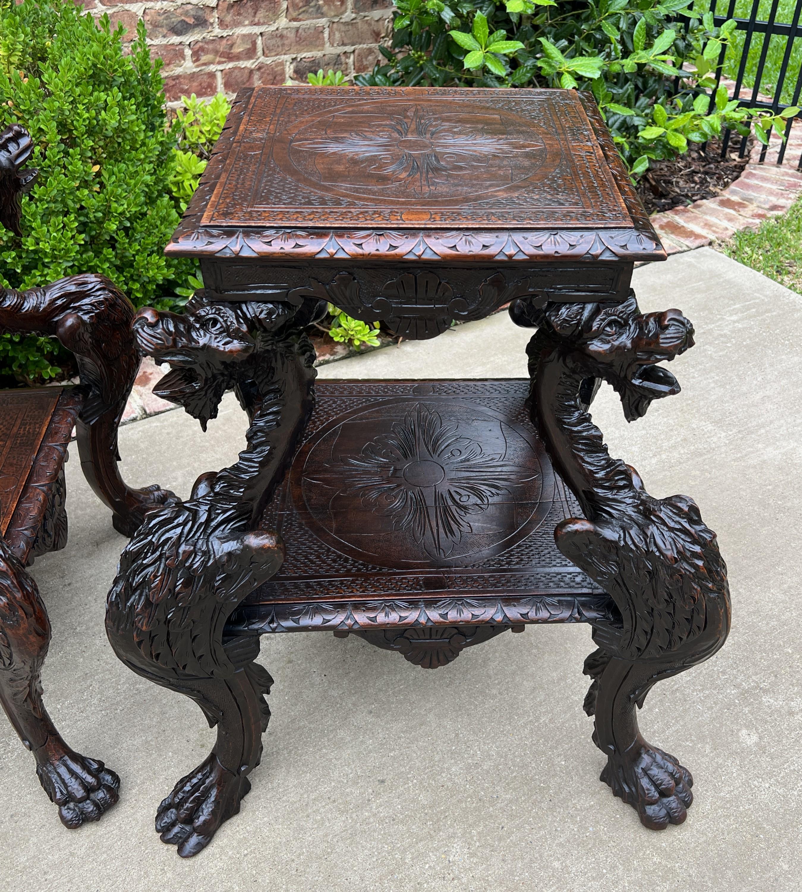 dragon side table
