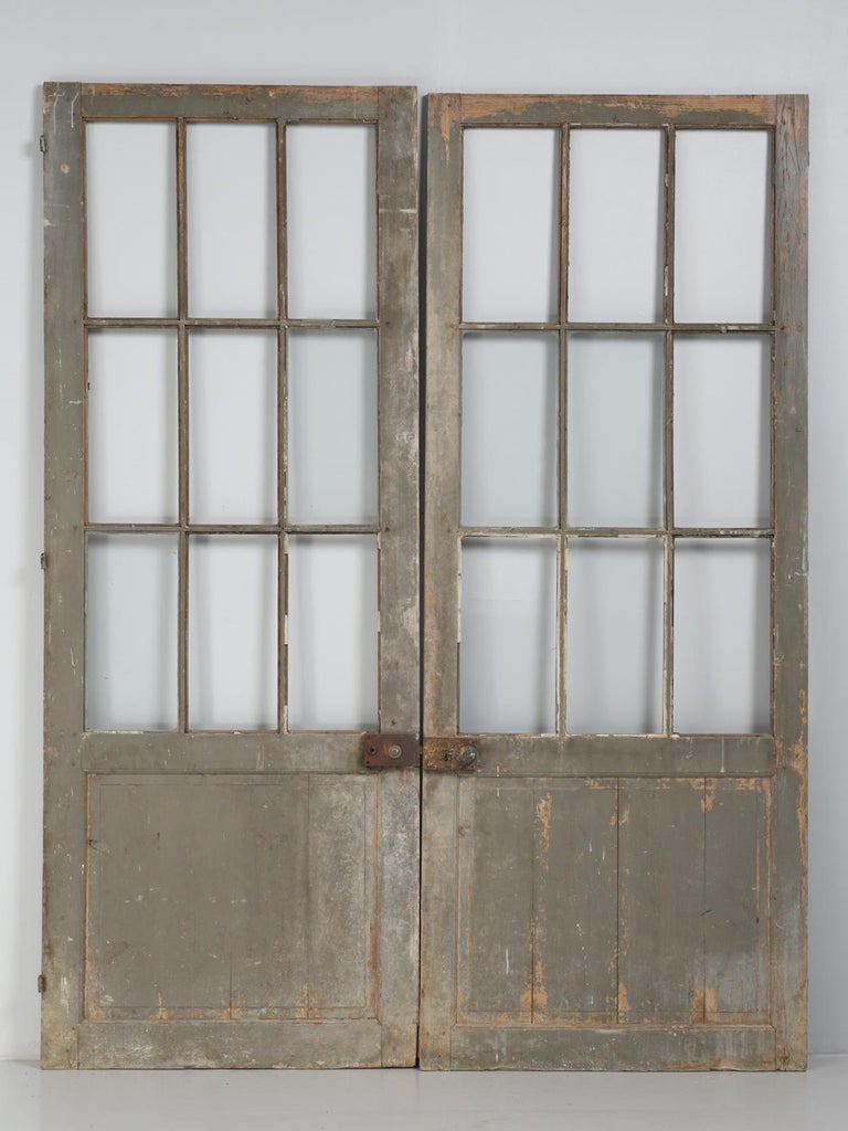 Antique French Pair Of Doors, Circa 1800s At 1stdibs Antique pair of “original as found” French doors that were part of a large - Antique French Pair Of Doors, Circa 1800s At 1stdibs