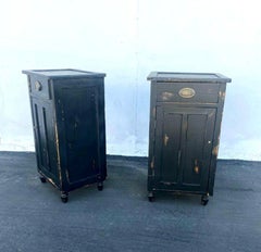 Antique French Pair of Night Stands