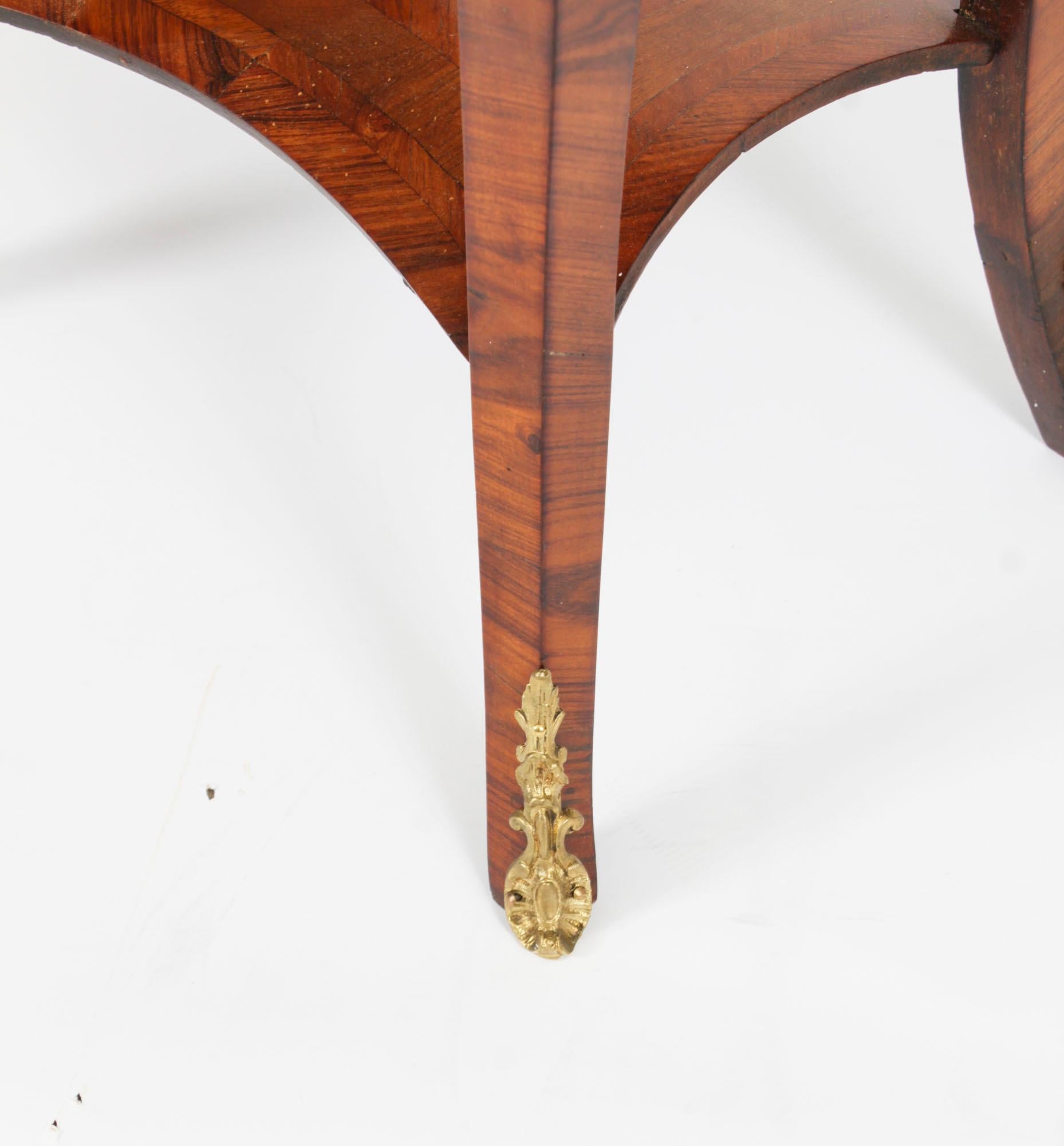 Antique French Parquetry & Marquetry Occasional Table Casket 19th Century 5