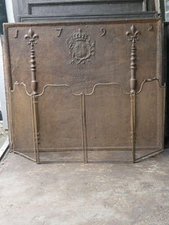 Antique French Period Fire Screen, 19th Century
