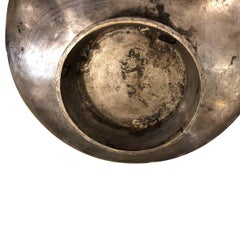 Antique French Persian Motive Hammered and Engraved Bowl