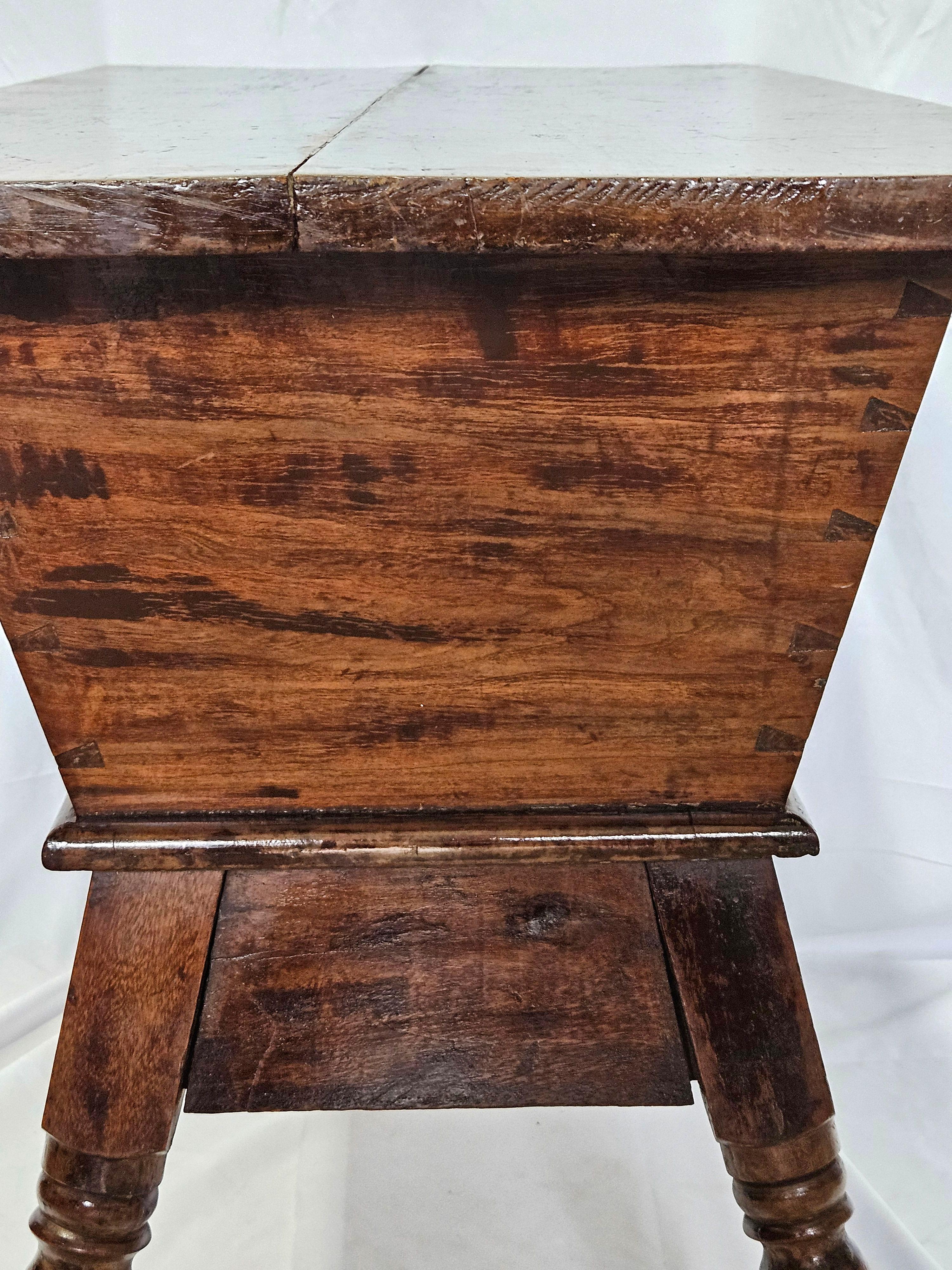 Antique French Petrin Dough Table For Sale 4