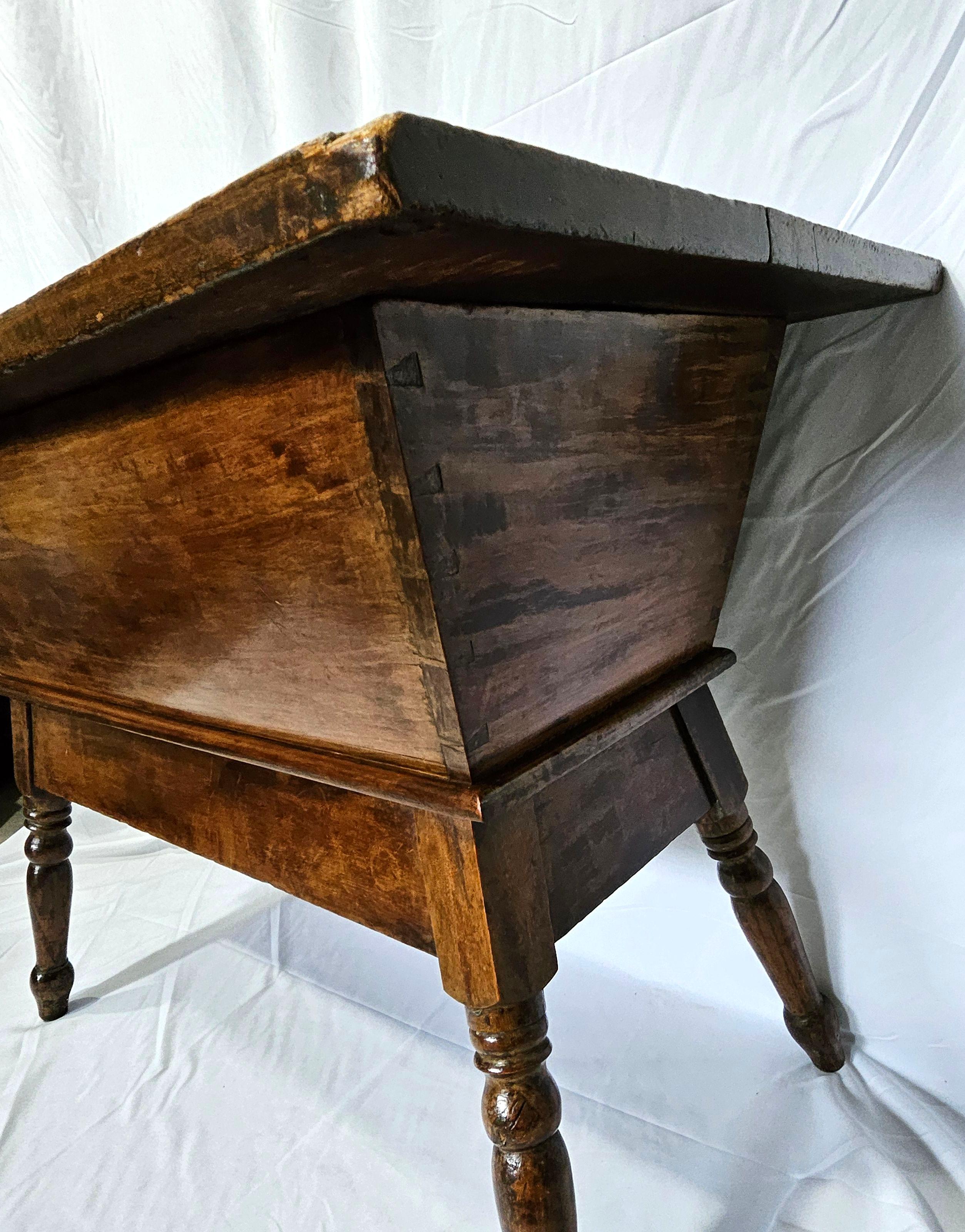 19th Century Antique French Petrin Dough Table For Sale