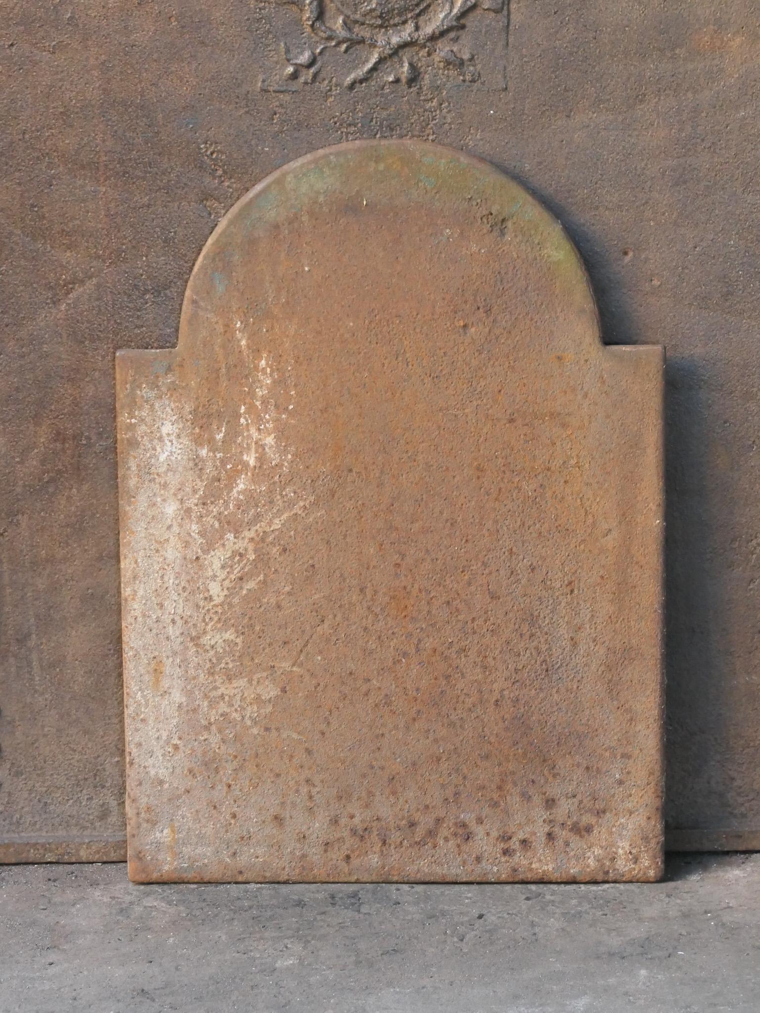 Antique French 'Pillars of Freedom' Fireback / Backsplash, 18th - 19th C. For Sale 4