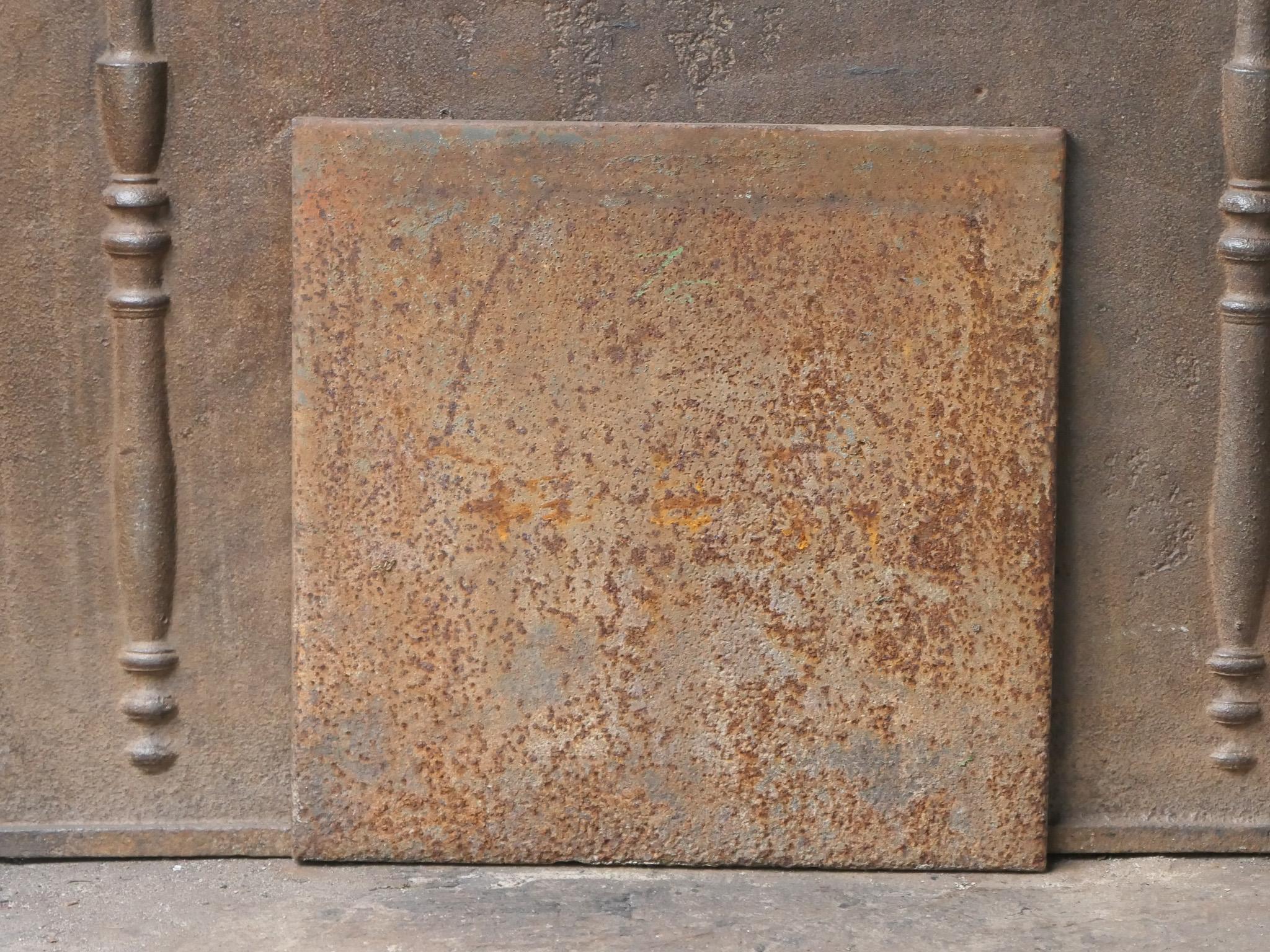 Antique French 'Pillars of Freedom' Fireback / Backsplash, 18th - 19th C. For Sale 4