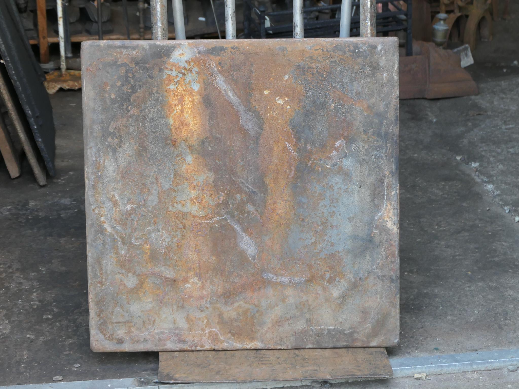 Antique French 'Pillars of Freedom' Fireback / Backsplash, 18th - 19th C. For Sale 5