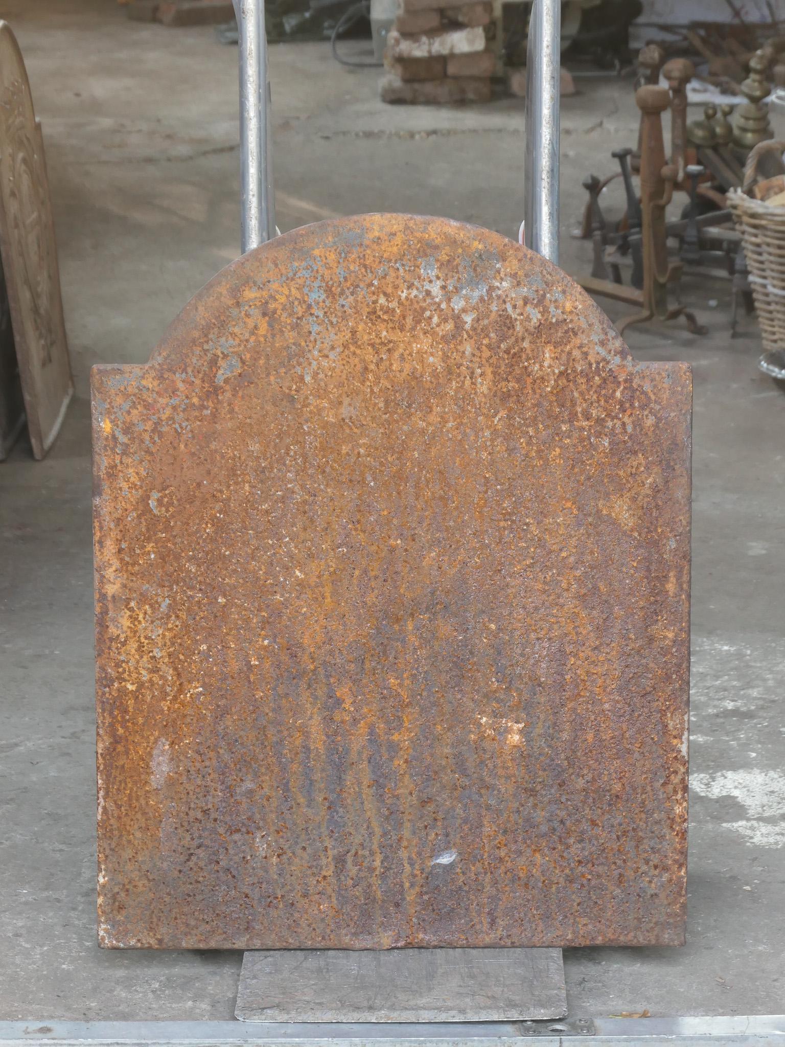 Antique French 'Pillars of Freedom' Fireback / Backsplash, 18th - 19th C. For Sale 5