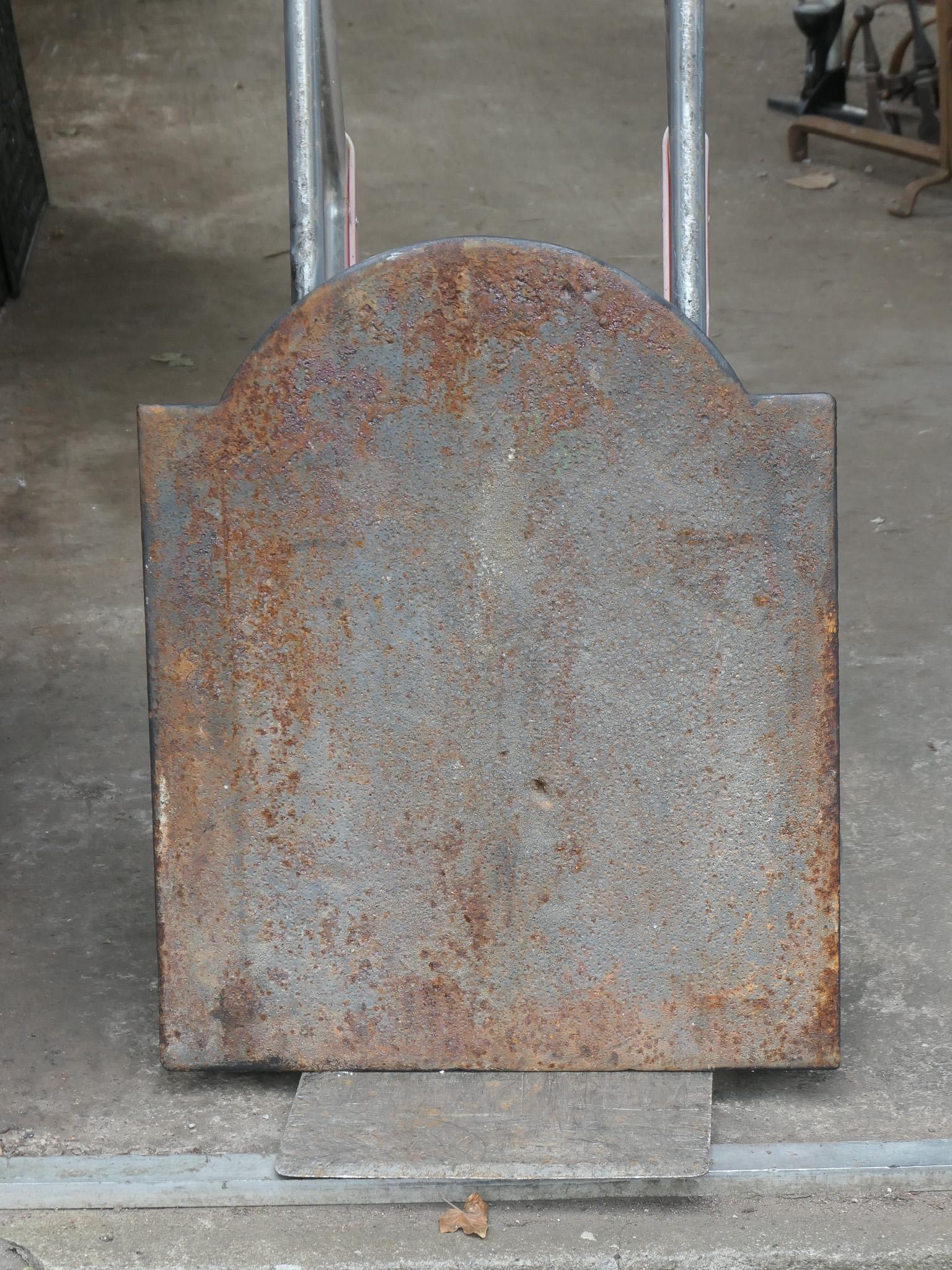 Antique French 'Pillars of Freedom' Fireback / Backsplash, 18th - 19th C. For Sale 5